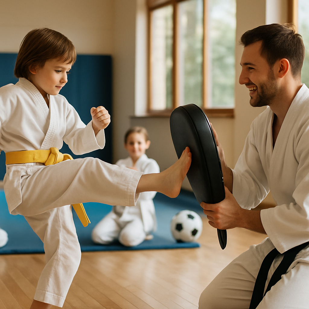 Kinder-Karate: Selbstvertrauen und Bewegung spielerisch stärken